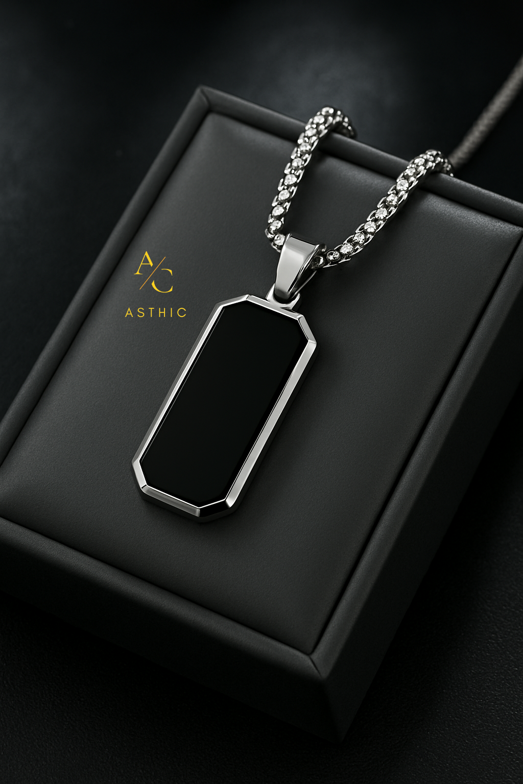 Ebon Shield Pendant