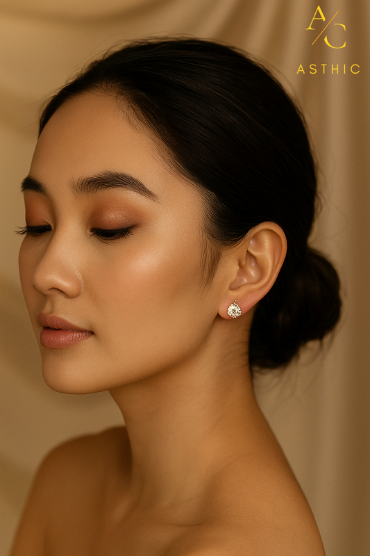 Solitaire Glow Studs