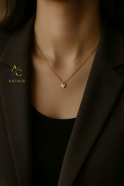 Golden Heart Luxe Pendant